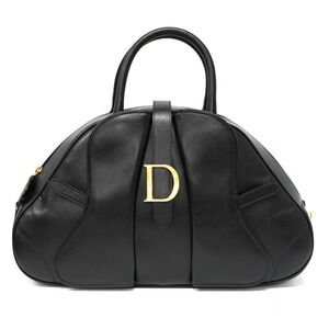Dior Double Saddle Bag Handbag Black
